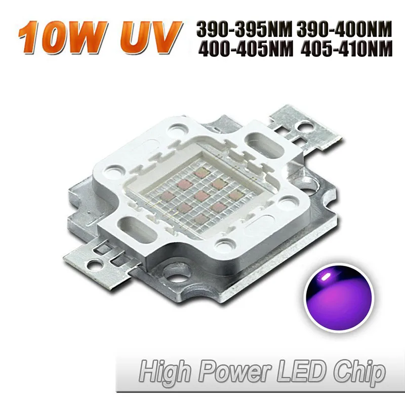 10W UV Lamp - High Power DIY Ultraviolet LED Chip Light