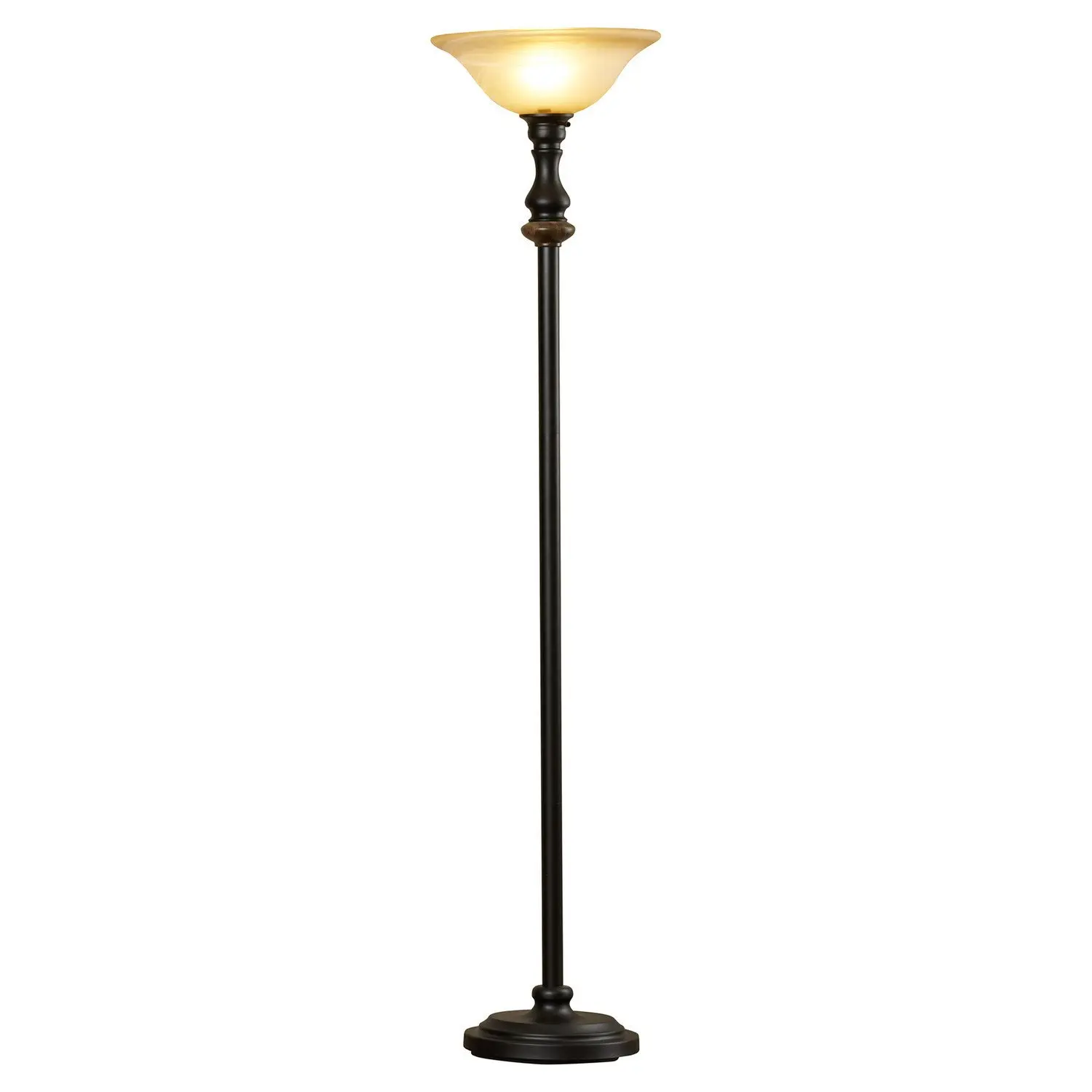Floor Lamp Torchiere Find Deals On Line Markus Torchiere Floor Lamp By Charlton Home Made From Metal And Has Amber Shade Gl