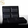 PS Packaging Tray With Velvet, Flockging Packaging Blister With Gold Stamping