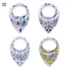 2019 Custom Blank Bandana Baby Bibs 4pcs Set Cotton Triangle