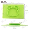 BPA free 100% food grade silicone child plates, cutlery, Tableware wholesale with reasonable price
