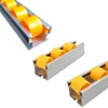 Steel rollers heavy duty coaster that jumps tracks