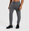 New arrival men cotton fleece elastic waist pullover pants with front pockets