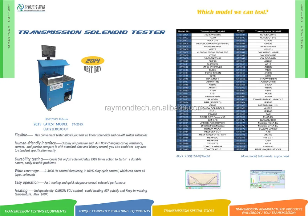 Automatic Transmission Testing Equipments/Transmission Solenoid Tester