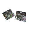 Soft Fishing Lures Pet Food Packaging bags With Clear Window