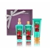 2017 Newest cosmetics factory special design bath and skin care gift set for christmas