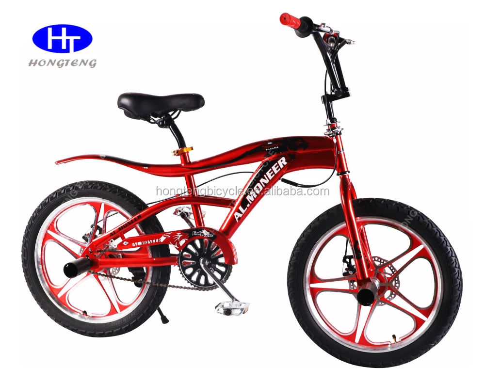 yellow childrens bike