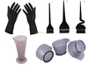 Salon Hair Coloring Dyeing Bleach Kit Dye Brush Comb Bowl Glove Tint Tool Kit