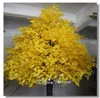 Golden tree cheap price artificial ginkgo trees for ornament