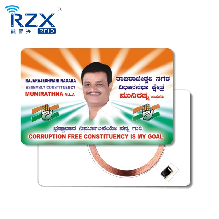 High Quality Printable Plastic Contactless 125khz Rfid Card for Access Control