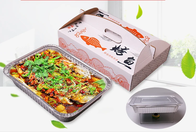 Take Away Food Packing Box Corrugated Delivery Box