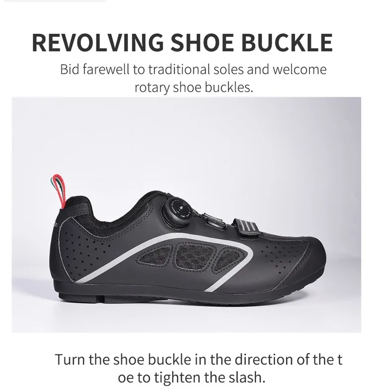non lock cycling shoes