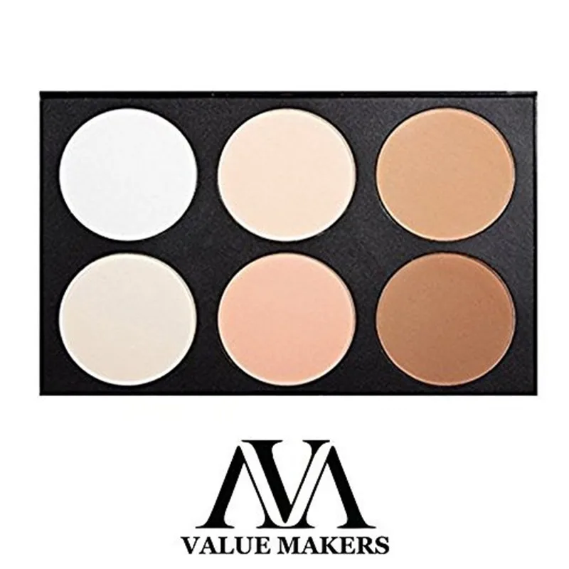 pressed powder foundation palette