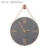 Marble design concrete decorative wall clock