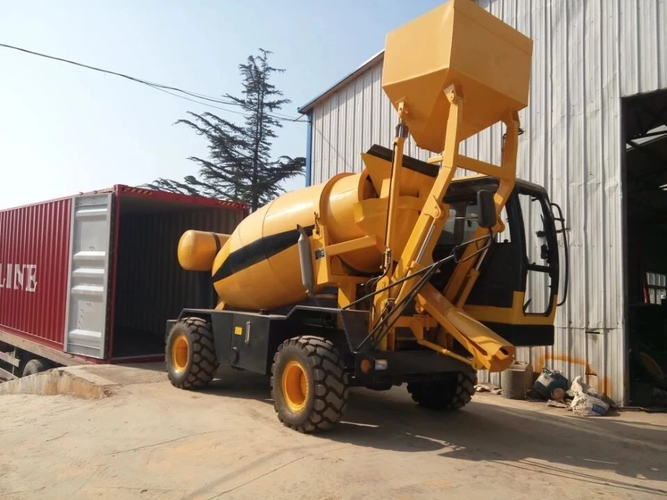 Mobile concrete/cement mixing station Mini 4wd mixer   machine .jpg