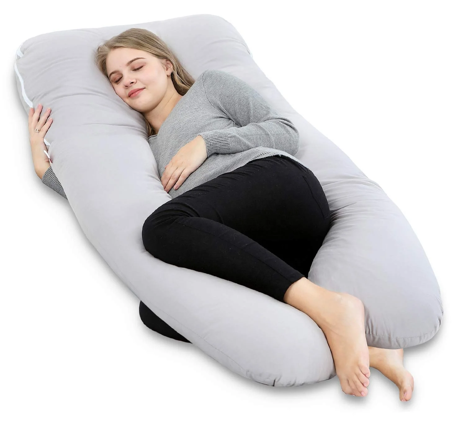 U Shaped The Best Maternity Pregnancy Support Body Pillow For Back Sleepers Buy Best Pregnancy