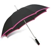 Edge Two Tone Pongee auto open straight foam handleUmbrella