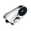 Brass Chrome Plated Deluxe Adjustable Shower Head Wall mounted brass shower head shower bracket