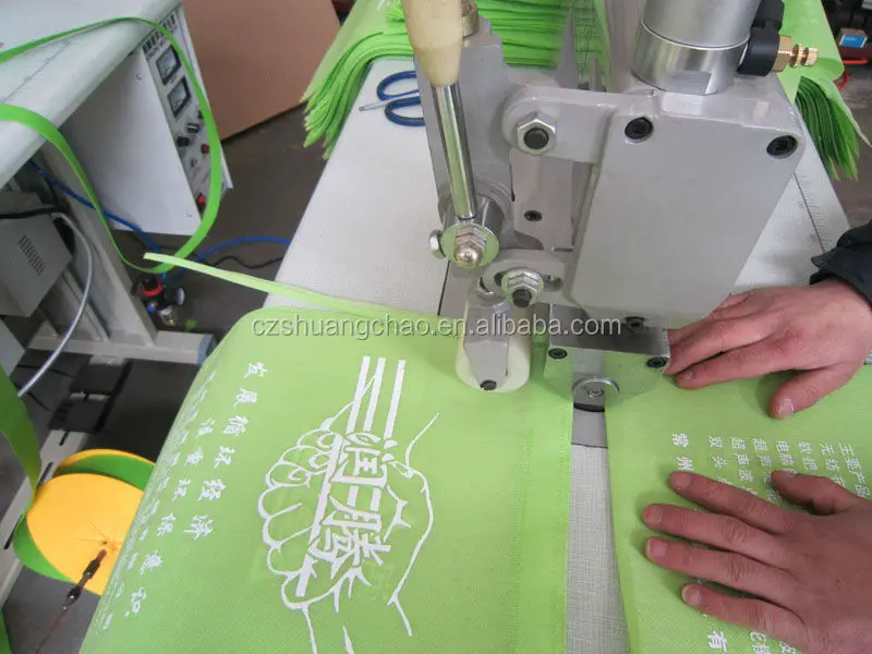 Ultrasonic_manual_non_woven_bag_making_machine