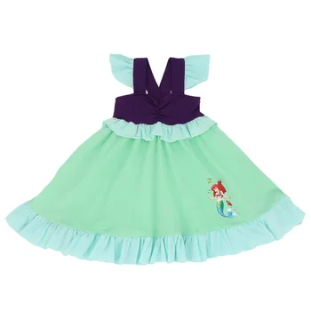 Factory Price Unique Design Well Made Little Mermaid Dress Girls