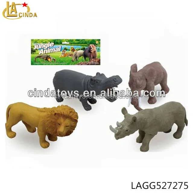 plastic safari animals