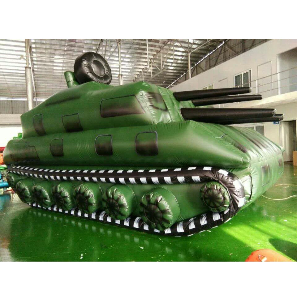 Inflatable Military Panzer Dummy For Event Army Tank Inflatable Tank