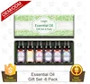 Pure Aromatherapy Essential Oil Set 6 Pack With GC/MS report