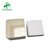custom made 300 gsm square 5x5x5 cm cheap small plain white gift box with lids
