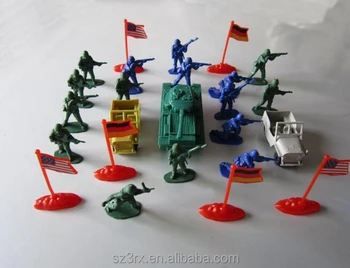 300 Pcs Military Plastic Toy Soldiers Army Men 1:72 Figures In 12 Poses ...