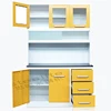 China Made Cheap High Gloss Lacquer Painting Small metal kitchen cabinets