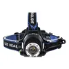 Jialitte H012 Aluminum 18650 Battery Head-mounted LED Head Torch for Riding Camping AAA Headlamp