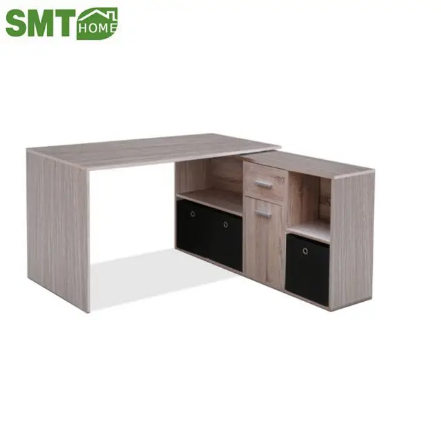 Corner Computer Desk Laptop Pc Table W Shelves Workstation Home Office Writing Study On Alibaba Com