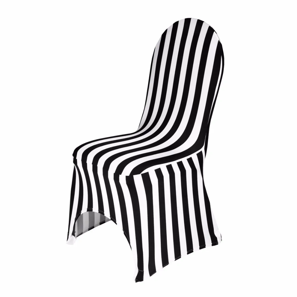 Wholesale black and white stretch banquet chair cover wedding Buy