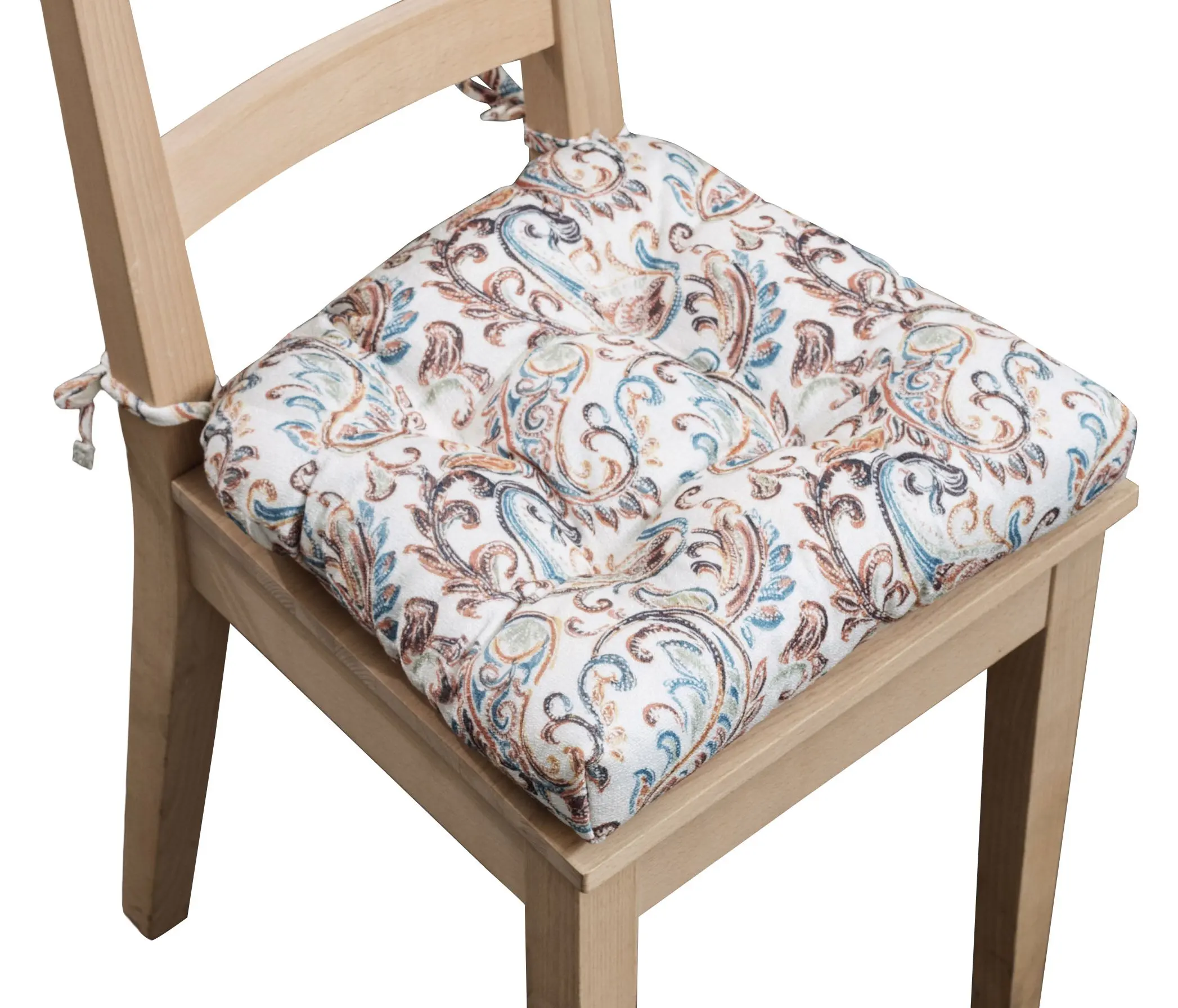 Indoor Dining Room Chair Cushions With Ties : Indoor Chair Cushions