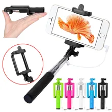 SHENSEE 2016 Newst Colorful Wired Handheld Extendable Selfie Stick Self-Pole Tripod Monopod Stick For Android&IOS Smartphone