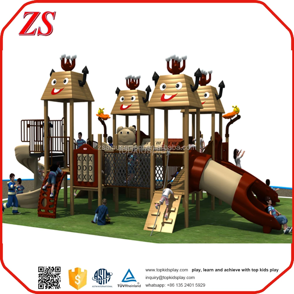 Cheap Children Wooden Indoor&outdoor Playground Equipment For Kids,New