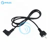 Power cord EUROPEAN SCHUKO IEC 60320 C13 LEFT ANGLE 3*1.0mm2 cable