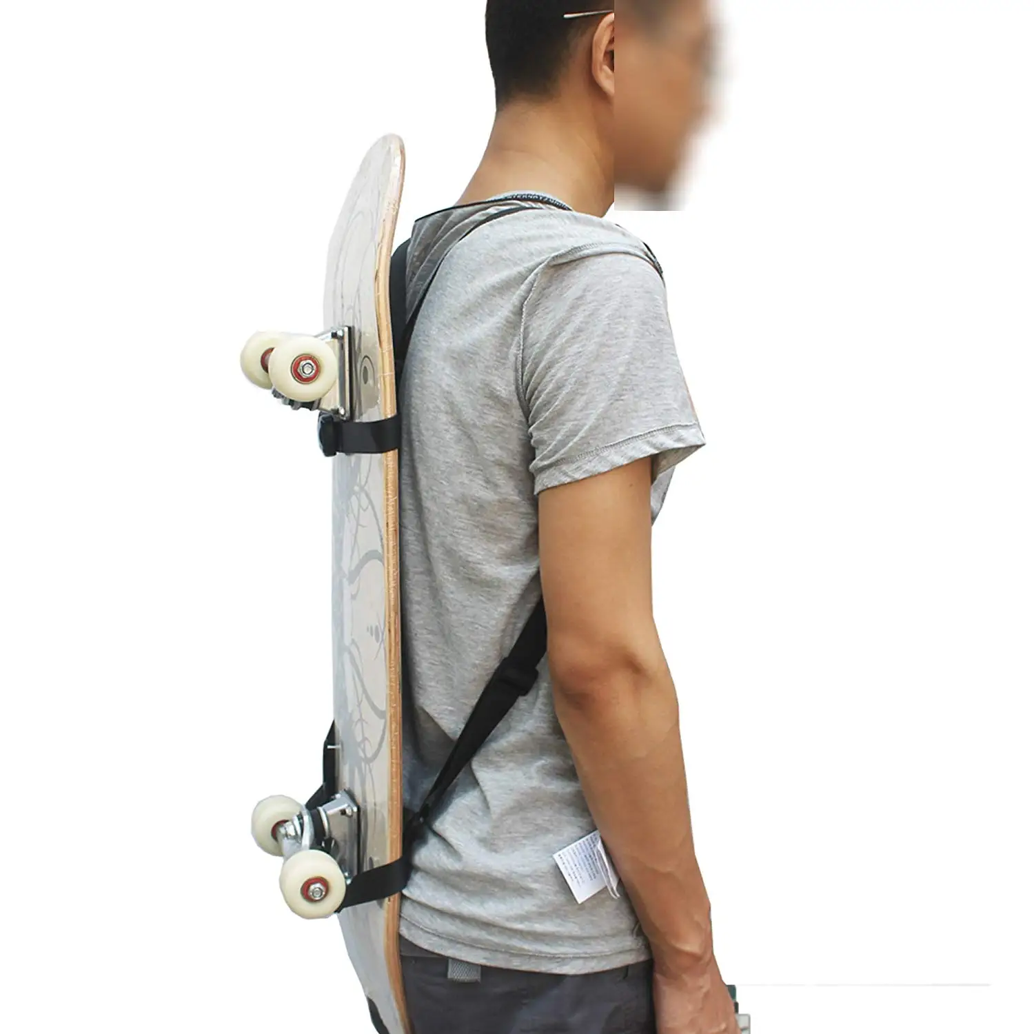 molle skateboard straps