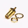 RF Connector Bulkhead Crimp Window Solder SMA Straight Jack