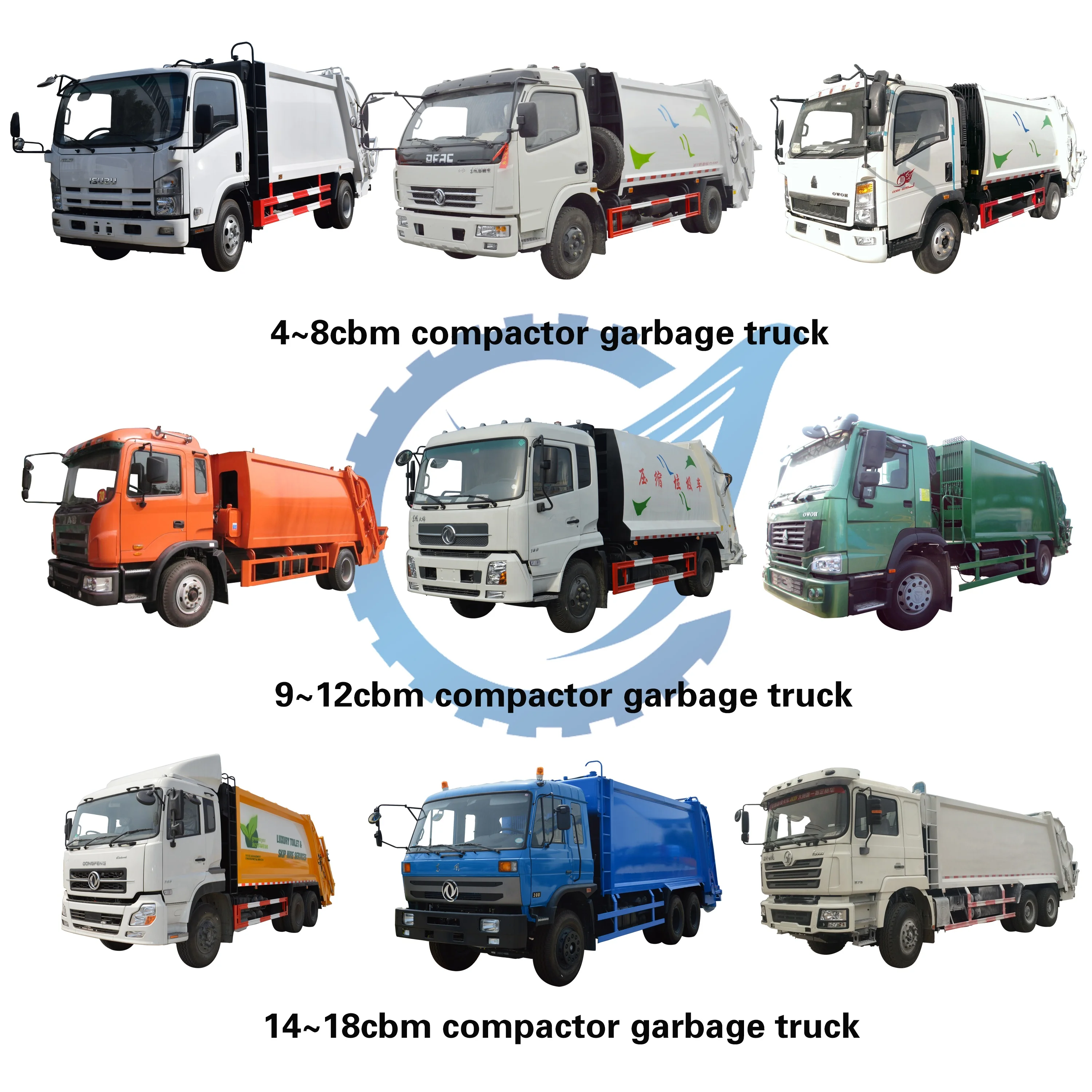 Japanese Brand Small Dimensions Garbage Compactor Truck For Sale - Buy