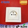 Cheap Price 16A 250V French Type ABS Material Wall Socket Electrical French Socket