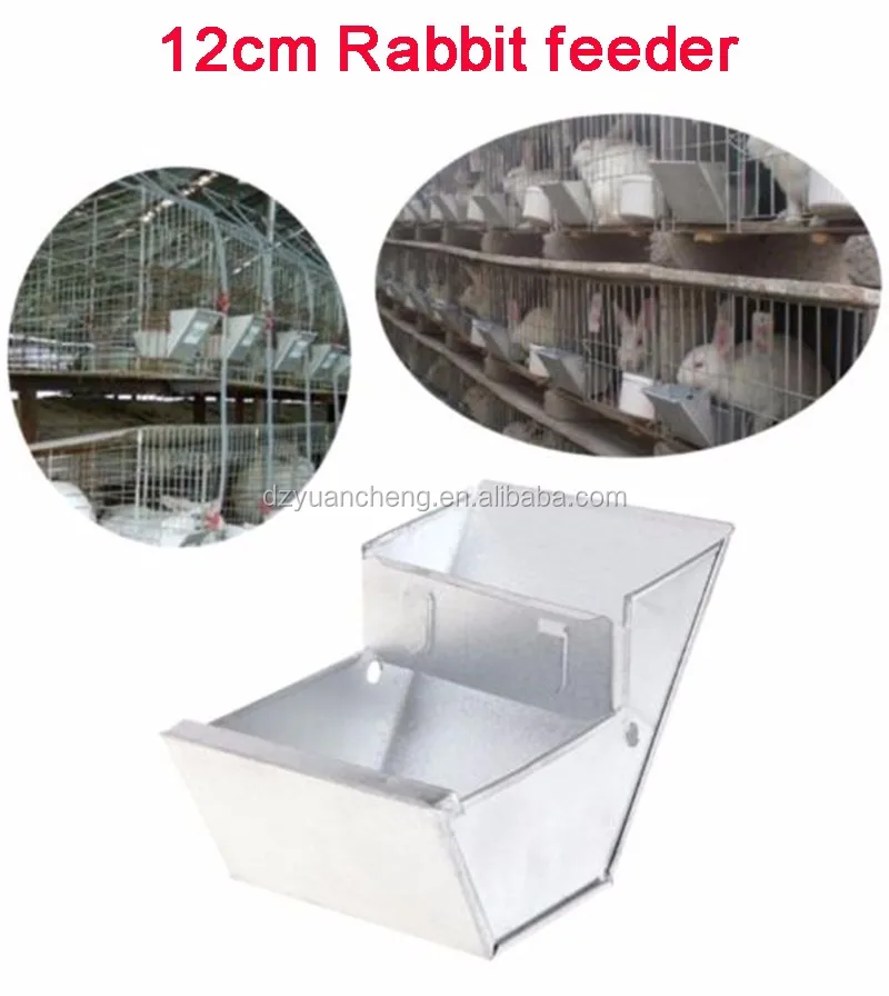 12cm Little Giant Galvanized Rabbit Feeder,Rabbit Automatic Feeder