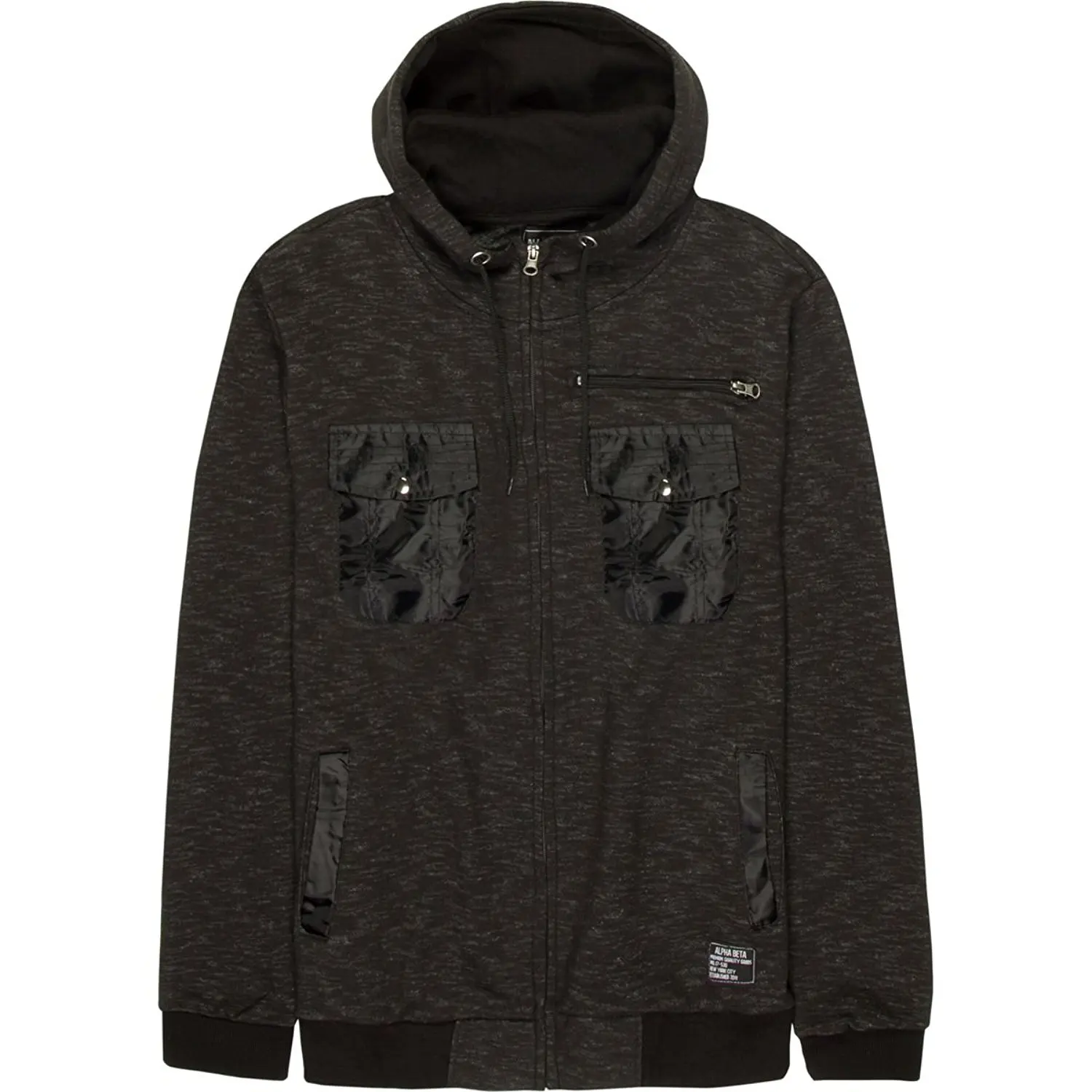 mens hoodie with chest pocket