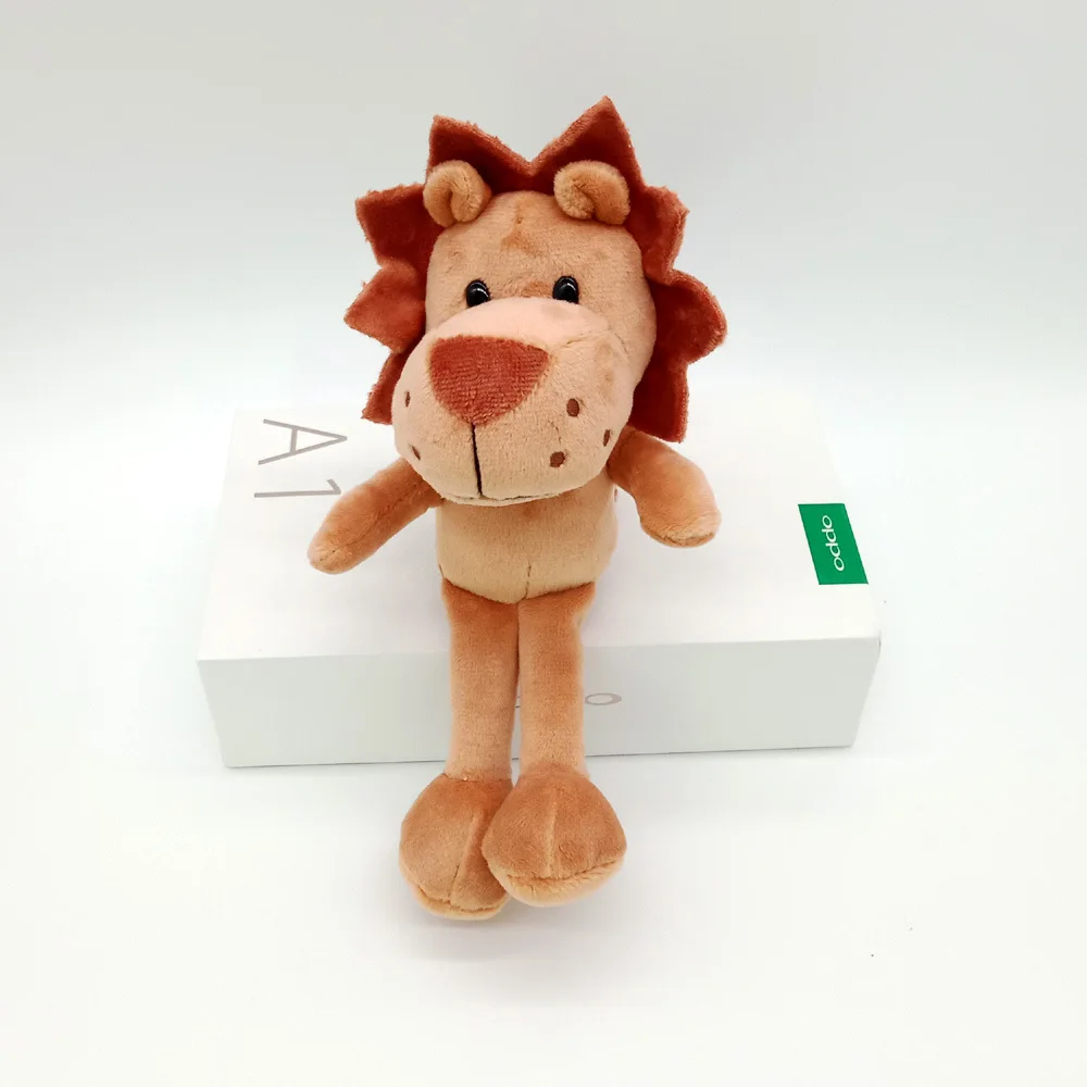 定制毛绒玩具超级软 25厘米移动唱歌动物毛绒毛绒狮子玩具