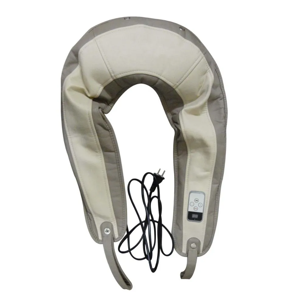 Handfree Vibrating Electric Neck And Shoulder Massage Machine Relieve Pain And Promote Blood
