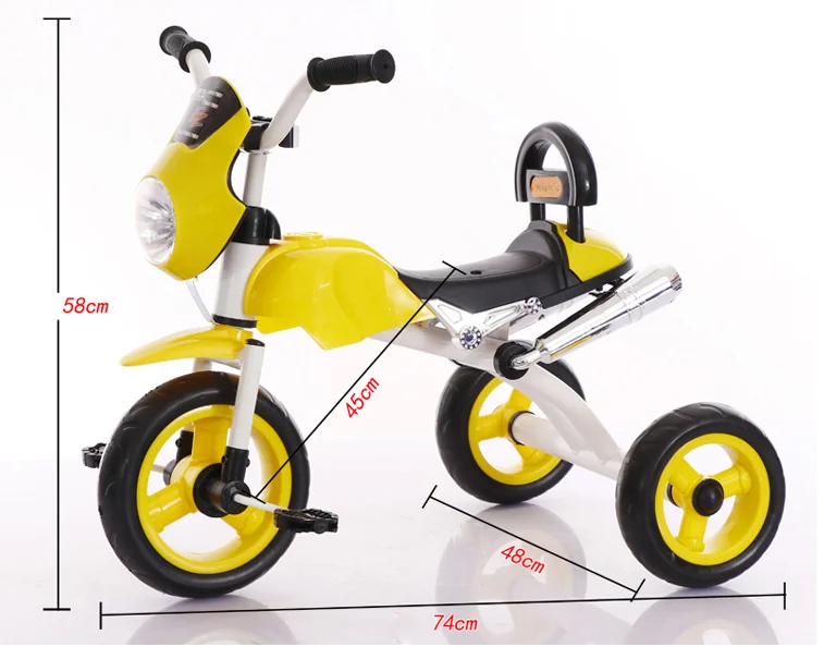 Wholesale Popular Children Tricycle Rubber Wheels Tricycle For Kids