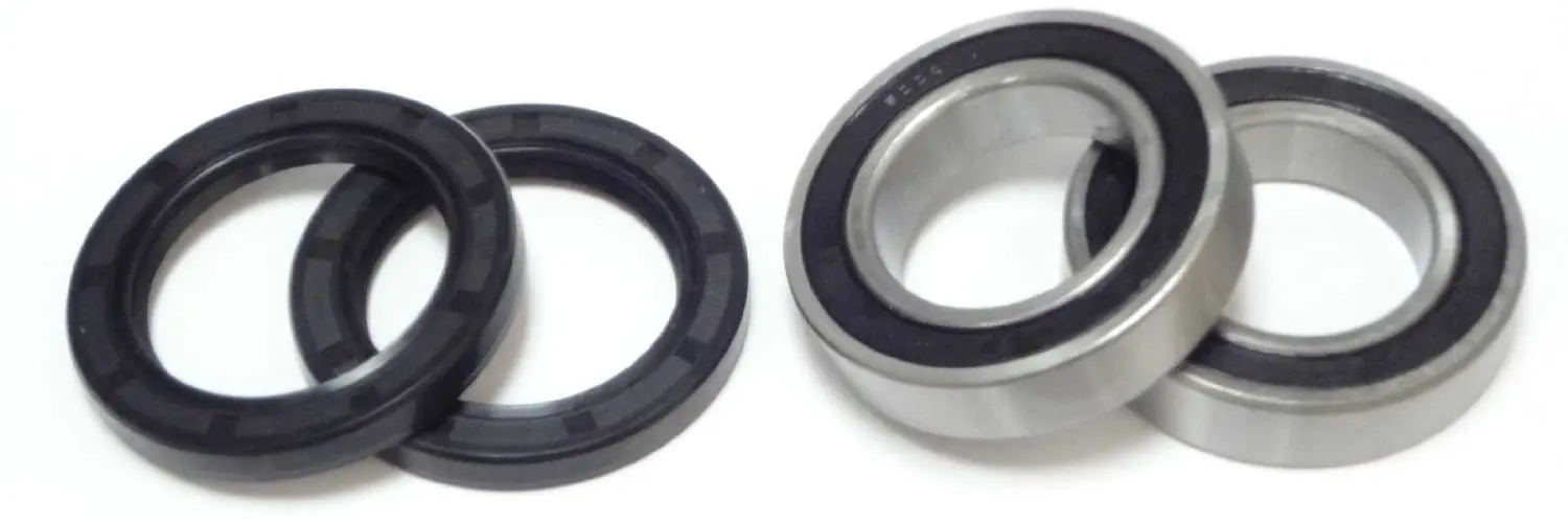 Front Wheel Ball Bearing Seals Kit Fits HONDA ATC185S ATC200 ATC200E 1983