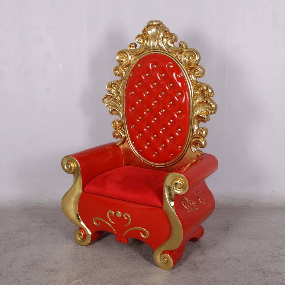2019 Popular Fiberglass Christmas Throne King Santa Chair For Sale Buy Santa King Throne Chair