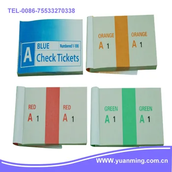 little check ticket book buy tickets book small ticket book handheld ticket product on alibaba com ticket book printing