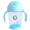 cute bear BPA free straw sippy cup baby training sippy cup with straw